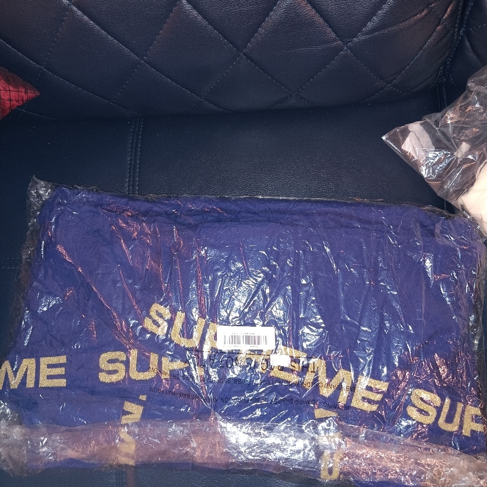 Supreme Metallic Rib Hooded Sweatshirt